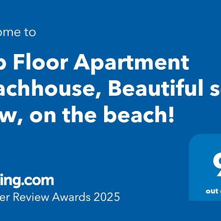 קרטחנה Top Floor Apartment Beachhouse, Beautiful Sea View, On The Beach! מראה חיצוני תמונה