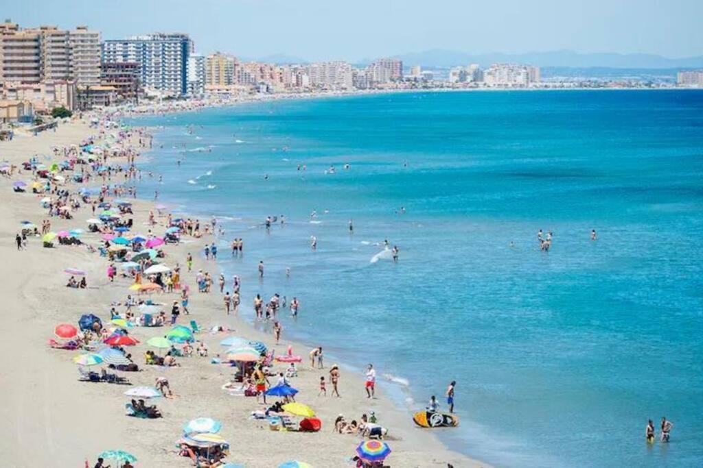 קרטחנה Top Floor Apartment Beachhouse, Beautiful Sea View, On The Beach! מראה חיצוני תמונה
