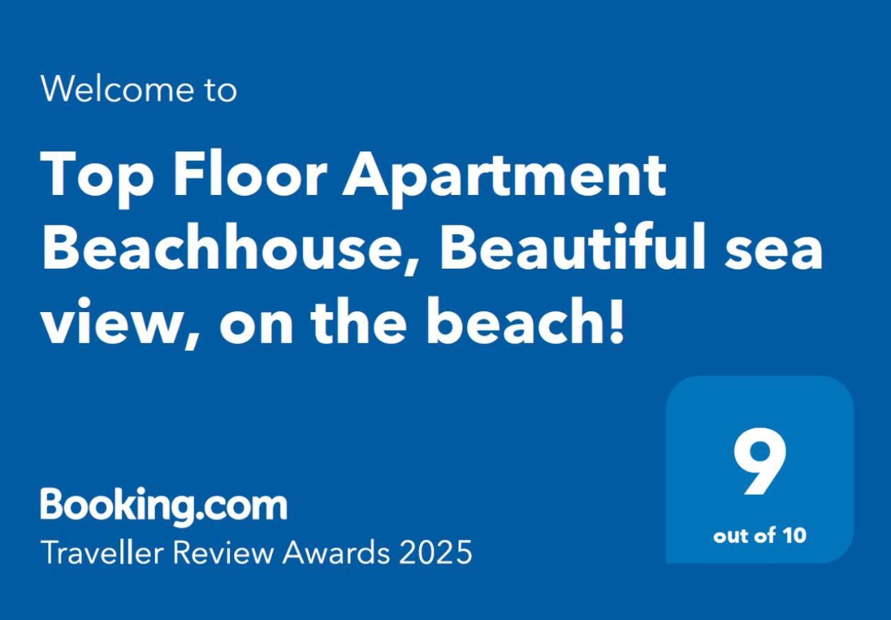 קרטחנה Top Floor Apartment Beachhouse, Beautiful Sea View, On The Beach! מראה חיצוני תמונה